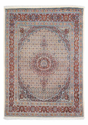 Alfombra persa - Clásica - 201 x 146 cm - beige