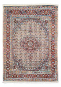 Alfombra persa - Clásica - 201 x 146 cm - beige