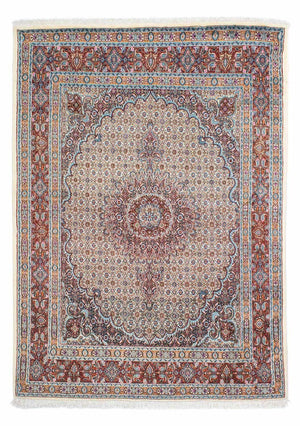 Alfombra persa - Clásica - 201 x 146 cm - beige