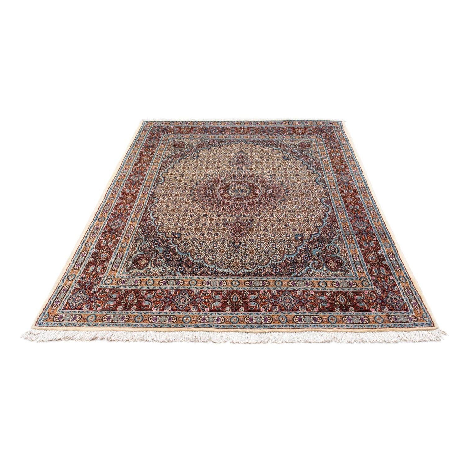Alfombra persa - Clásica - 201 x 146 cm - beige