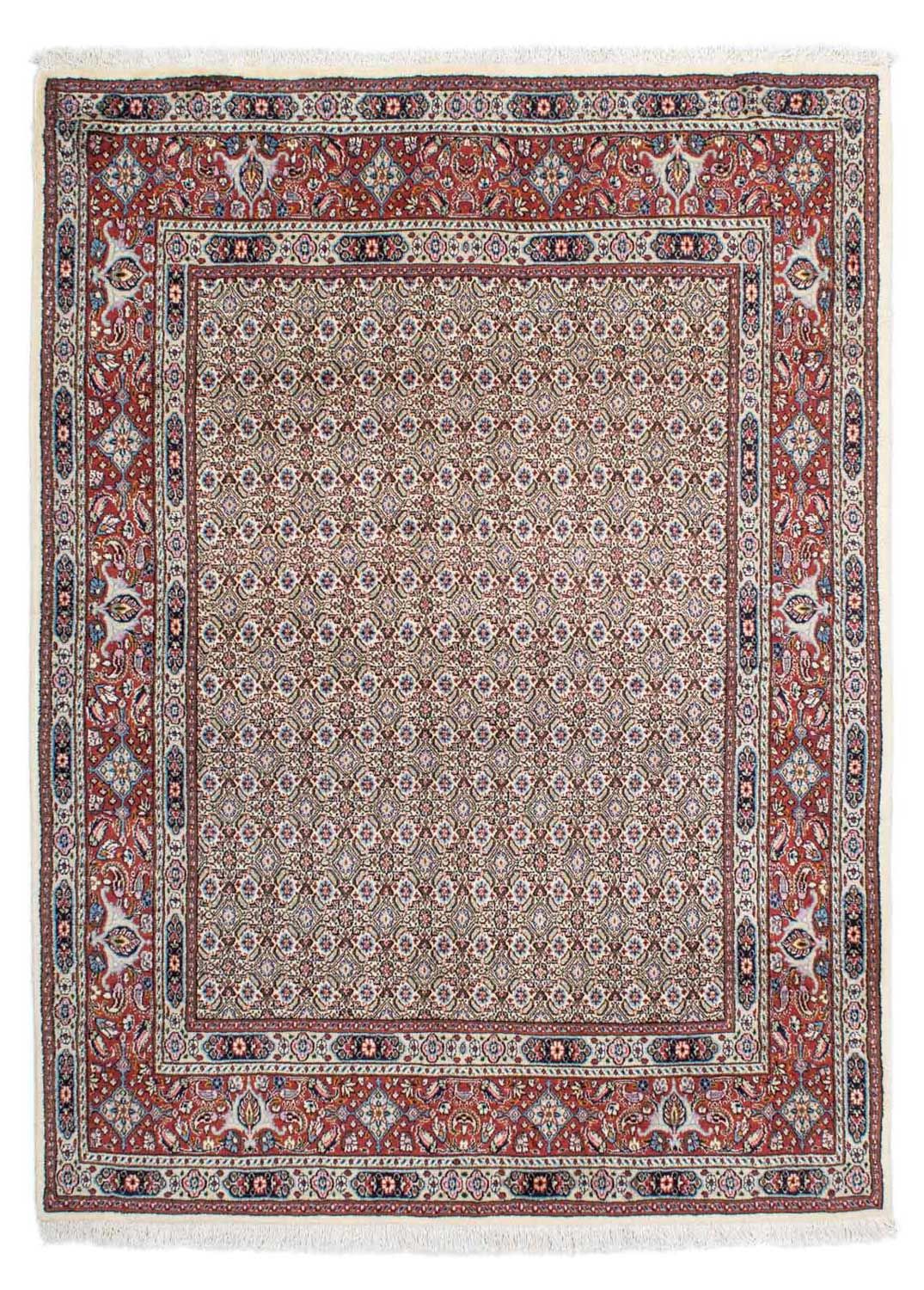 Alfombra persa - Clásica - 197 x 146 cm - beige