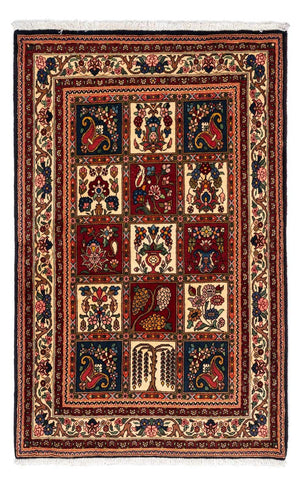 Alfombra persa - Nómada - 150 x 103 cm - azul oscuro