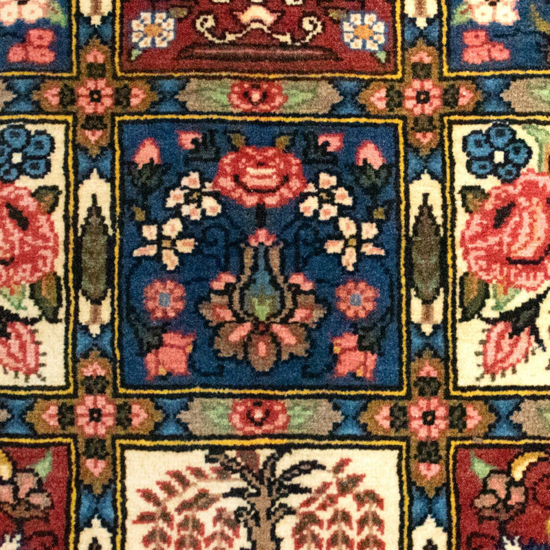 Alfombra persa - Nómada - 213 x 134 cm - multicolor