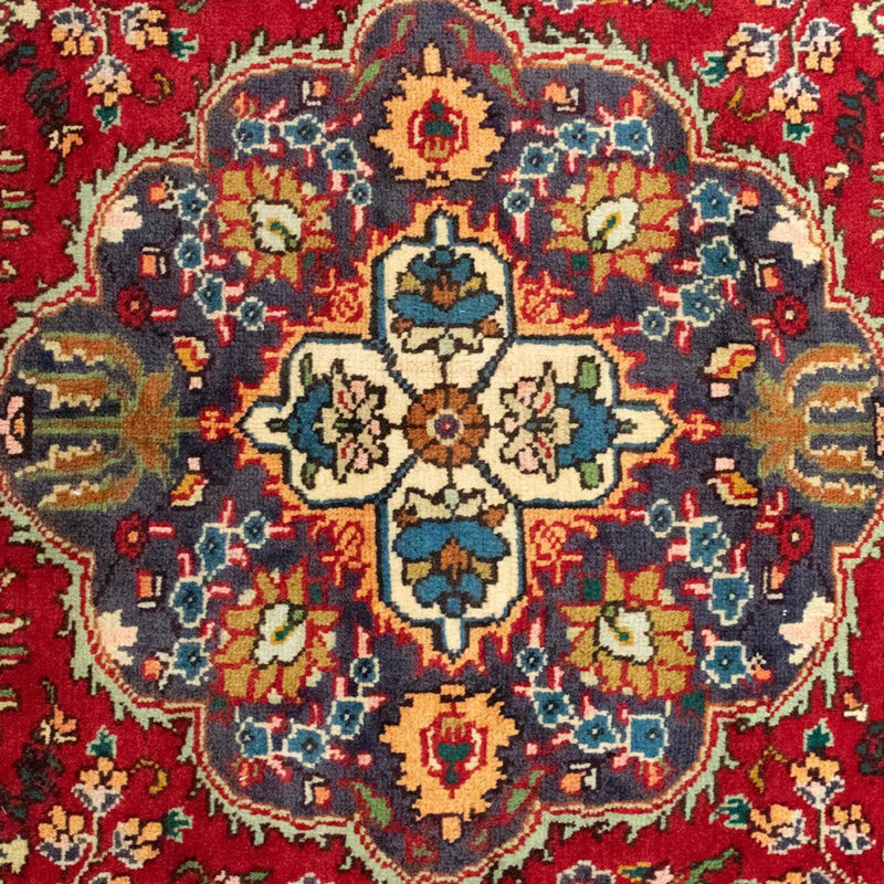 Alfombra Persa - Tabriz - Real - 200 x 150 cm - rojo