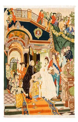 Alfombra Persa - Tabriz - Real - 290 x 198 cm - multicolor