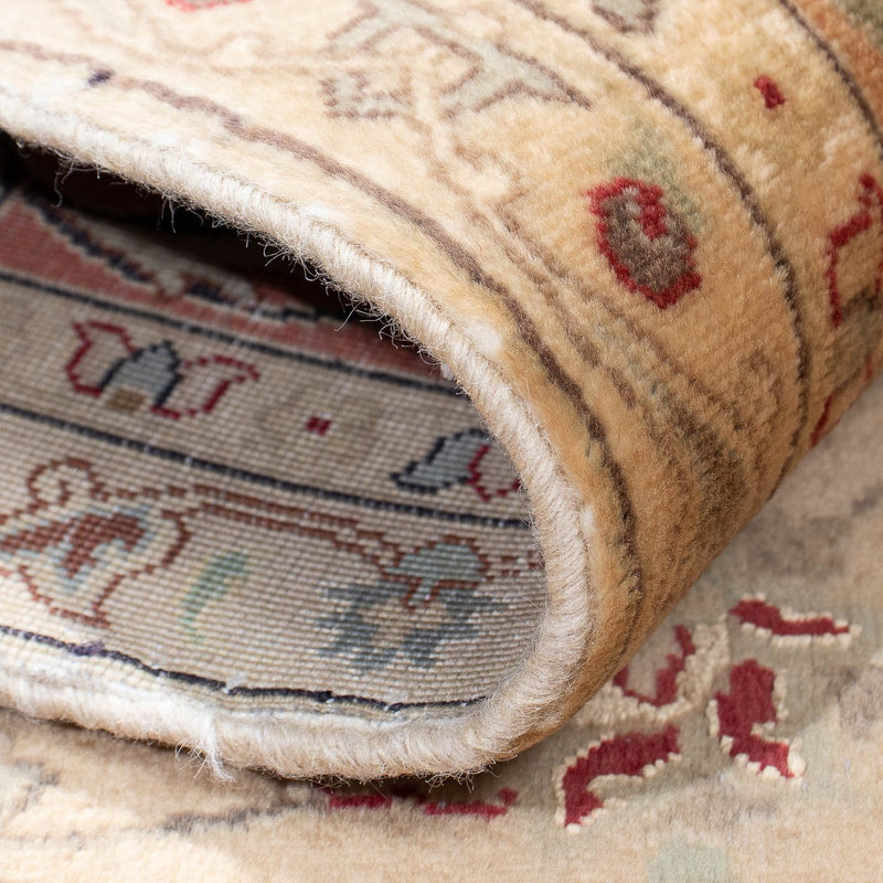 Alfombra Persa - Tabriz - Real - 203 x 156 cm - marrón claro