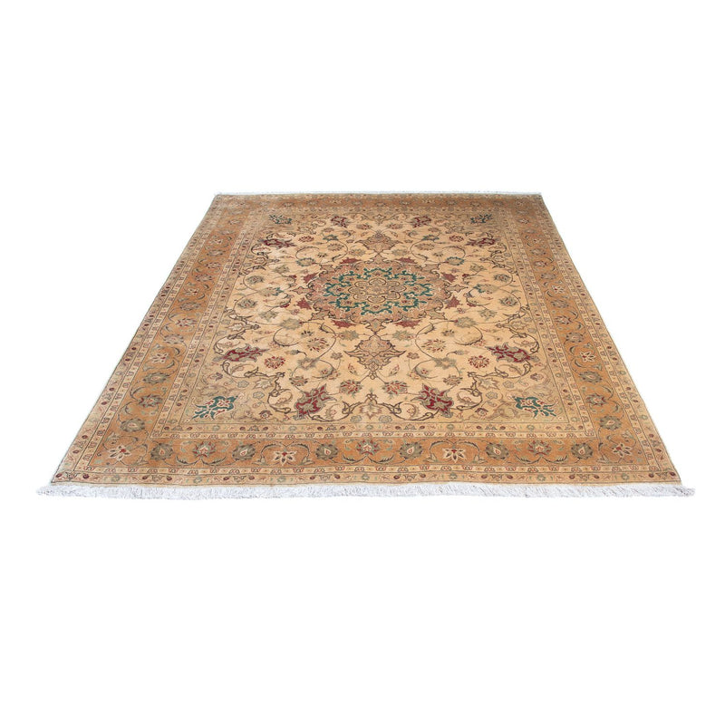 Alfombra Persa - Tabriz - Real - 203 x 156 cm - marrón claro