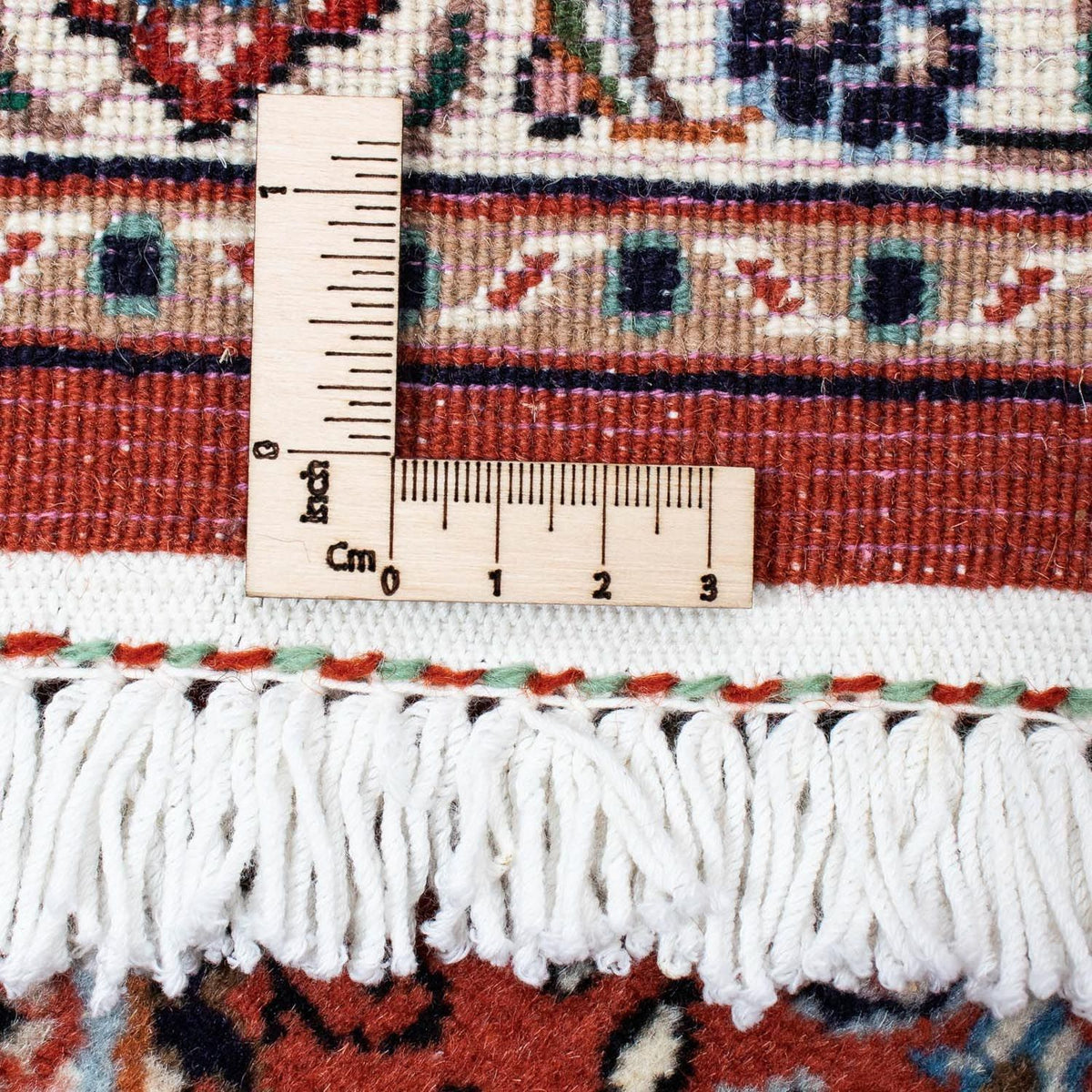 Alfombra persa - Clásica - 230 x 179 cm - rojo oscuro