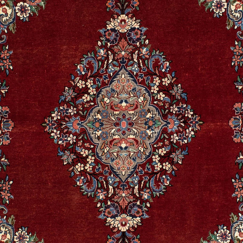 Alfombra persa - Ghom - 190 x 130 cm - rojo