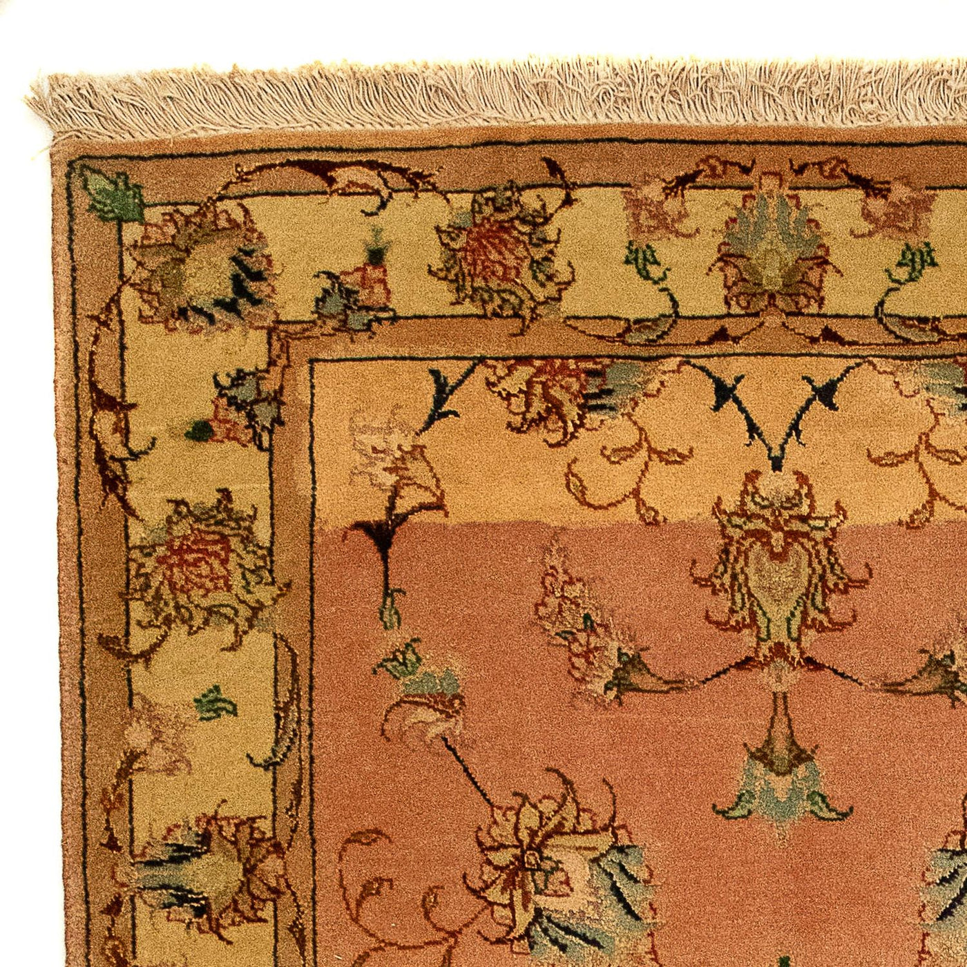 Alfombra Persa - Tabriz - Real - 116 x 70 cm - marrón