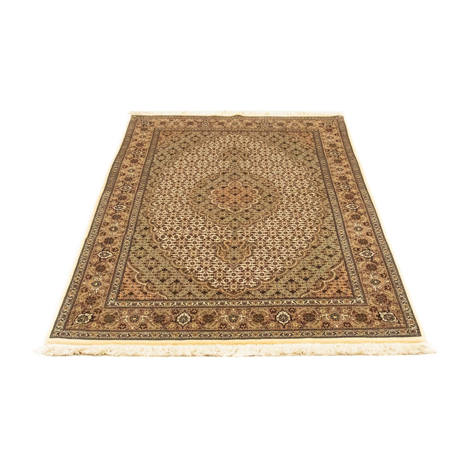 Alfombra Persa - Tabriz - Real - 166 x 100 cm - marrón claro