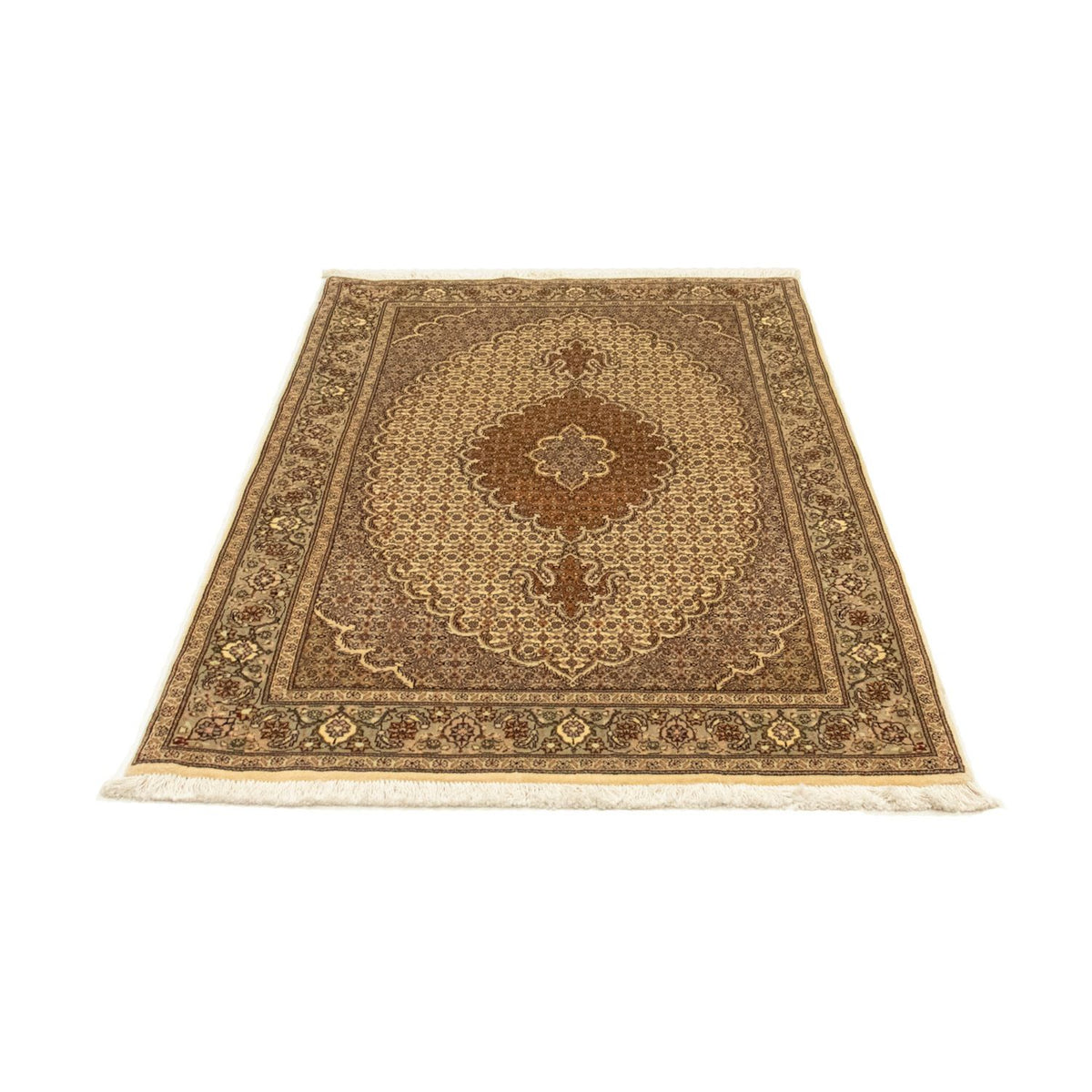 Alfombra persa - Tabriz - 163 x 100 cm - beige oscuro