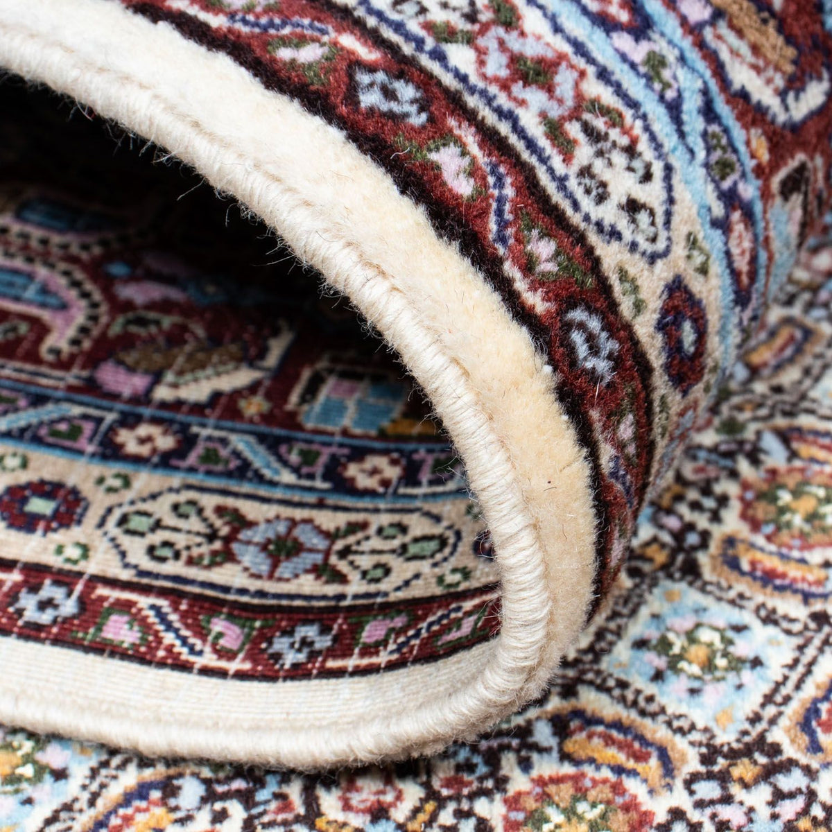 Alfombra persa - Clásica - 194 x 160 cm - beige