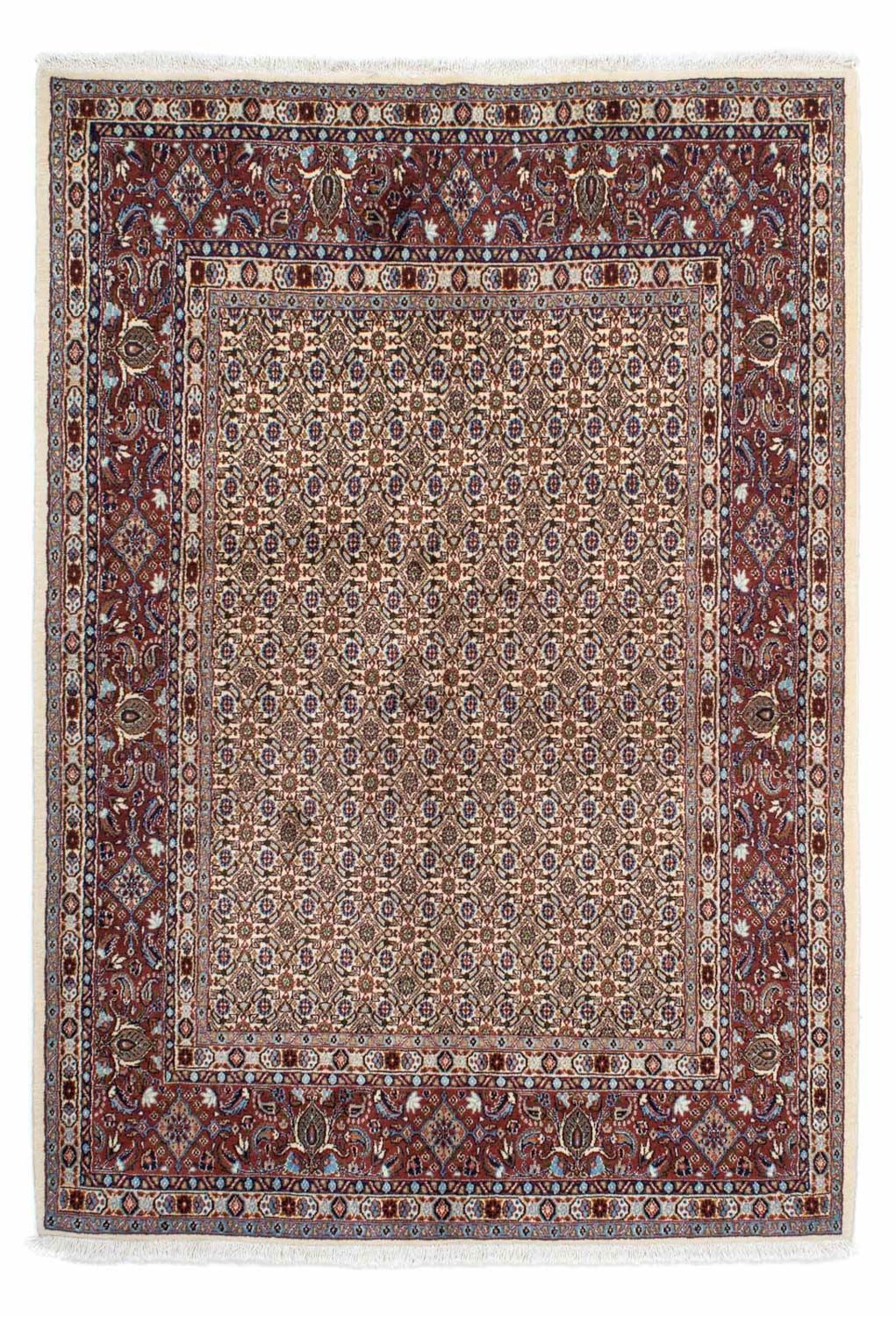 Alfombra persa - Clásica - 205 x 146 cm - beige