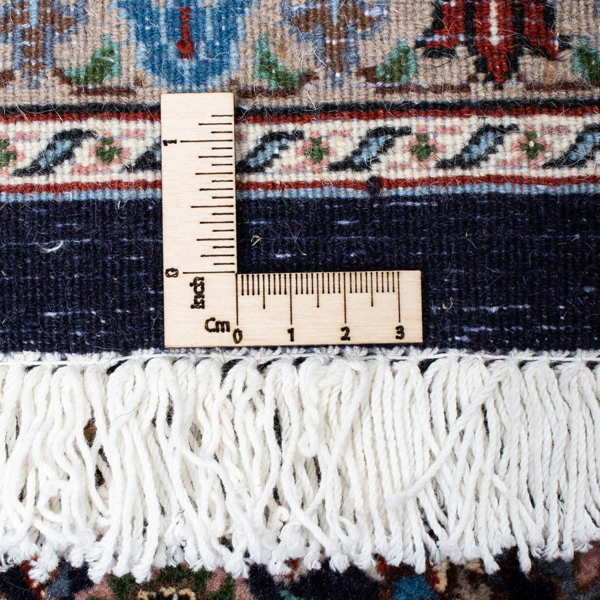 Alfombra persa - Clásica - 194 x 149 cm - azul oscuro