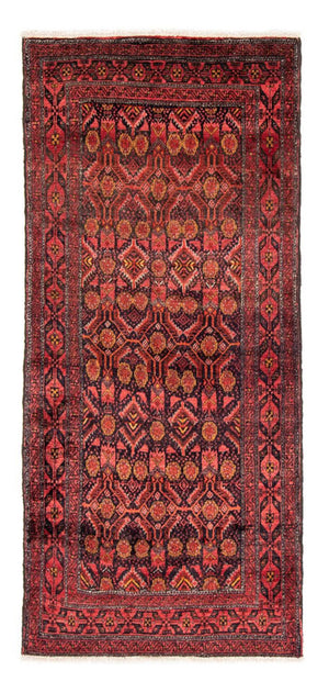 Alfombra de pasillo Alfombra persa - Nómada - 202 x 95 cm - rojo