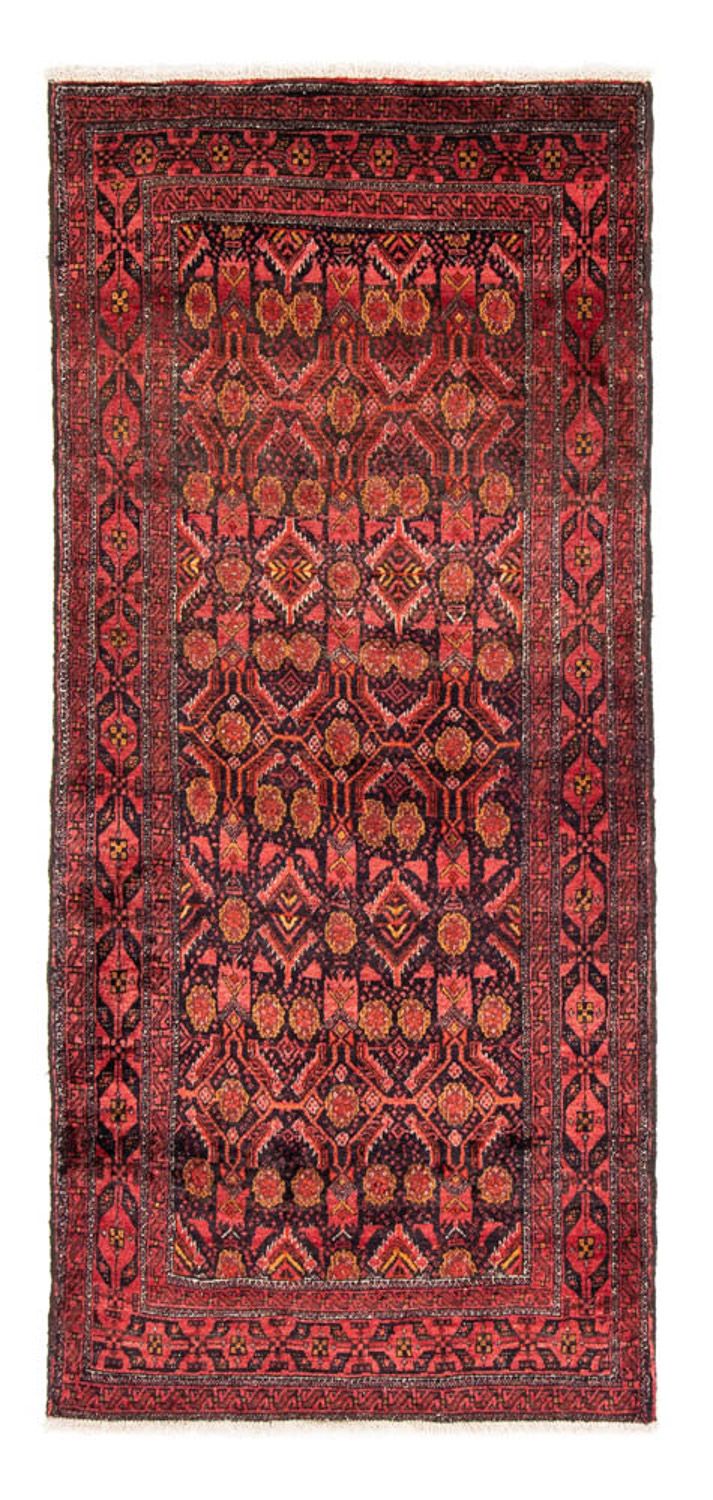 Alfombra de pasillo Alfombra persa - Nómada - 202 x 95 cm - rojo