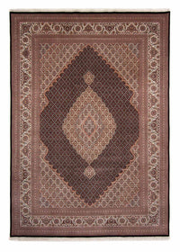 Alfombra persa - Tabriz - 346 x 247 cm - azul oscuro
