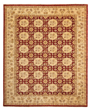 Alfombra Ziegler - 293 x 250 cm - rojo oscuro
