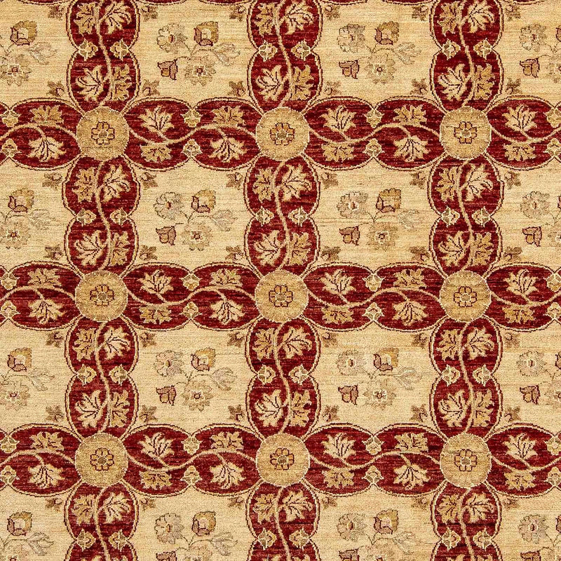 Alfombra Ziegler - 293 x 250 cm - rojo oscuro