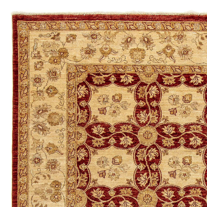 Alfombra Ziegler - 293 x 250 cm - rojo oscuro