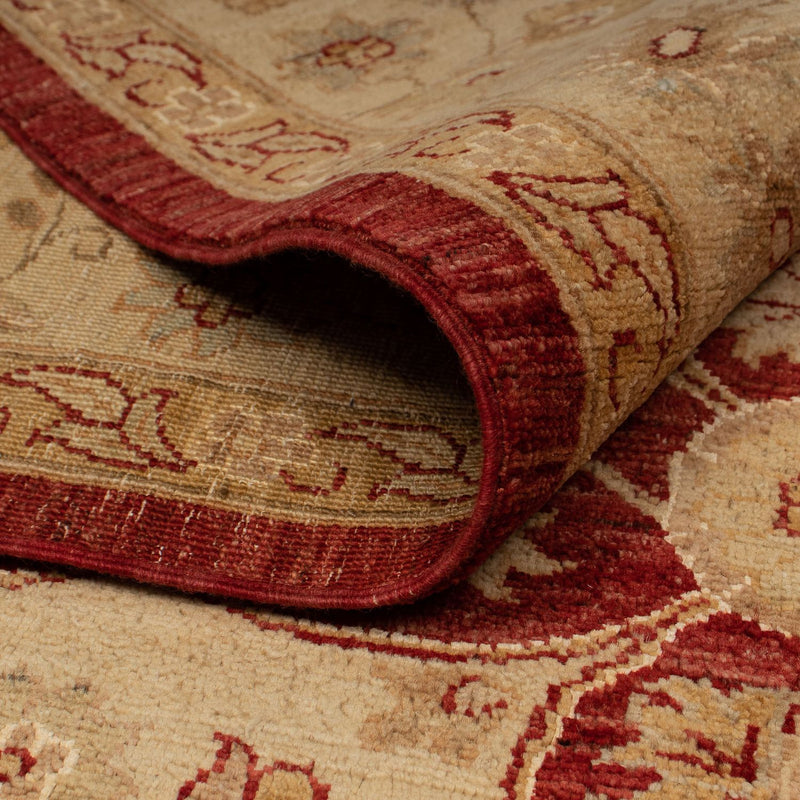 Alfombra Ziegler - 293 x 250 cm - rojo oscuro