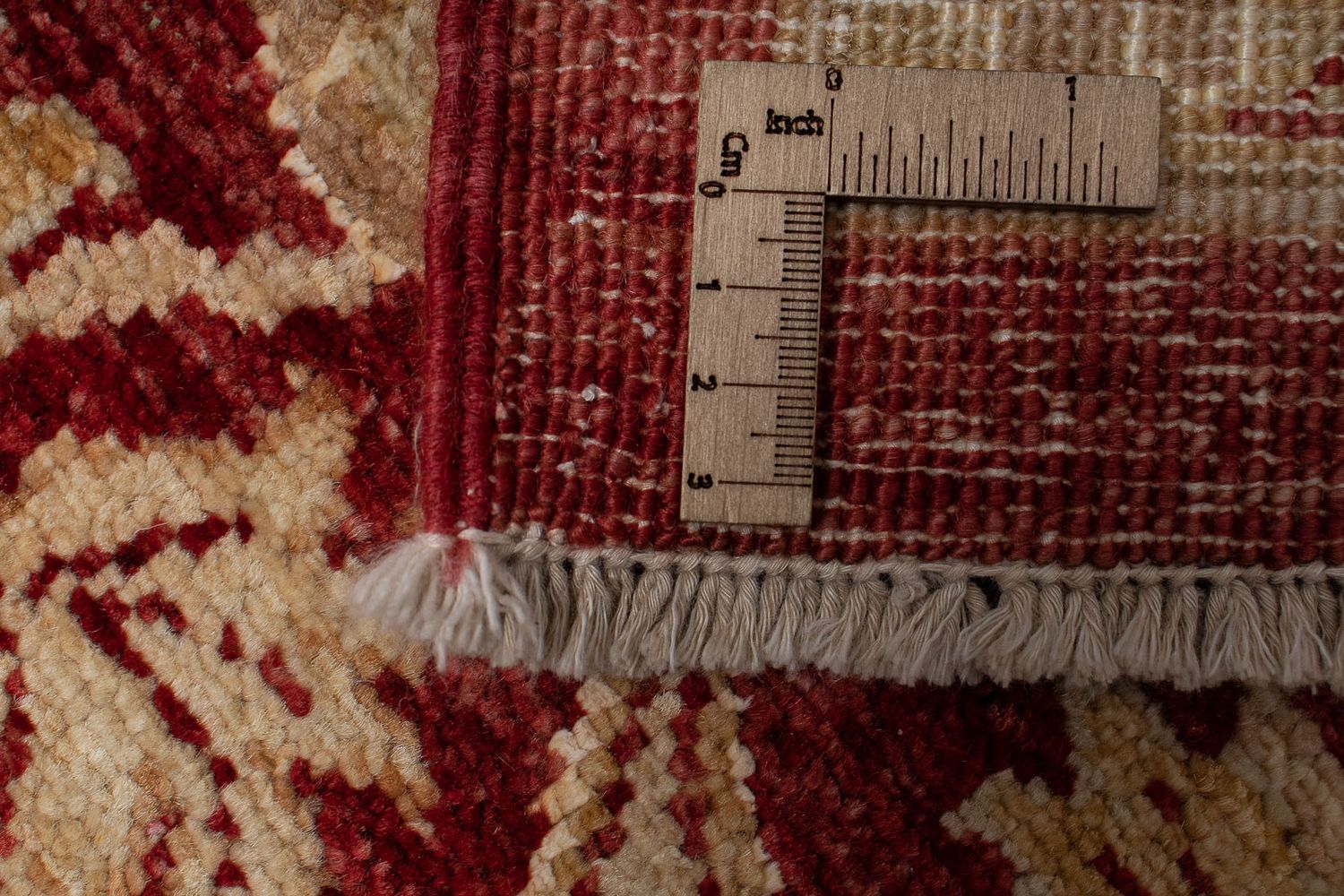 Alfombra Ziegler - 293 x 250 cm - rojo oscuro