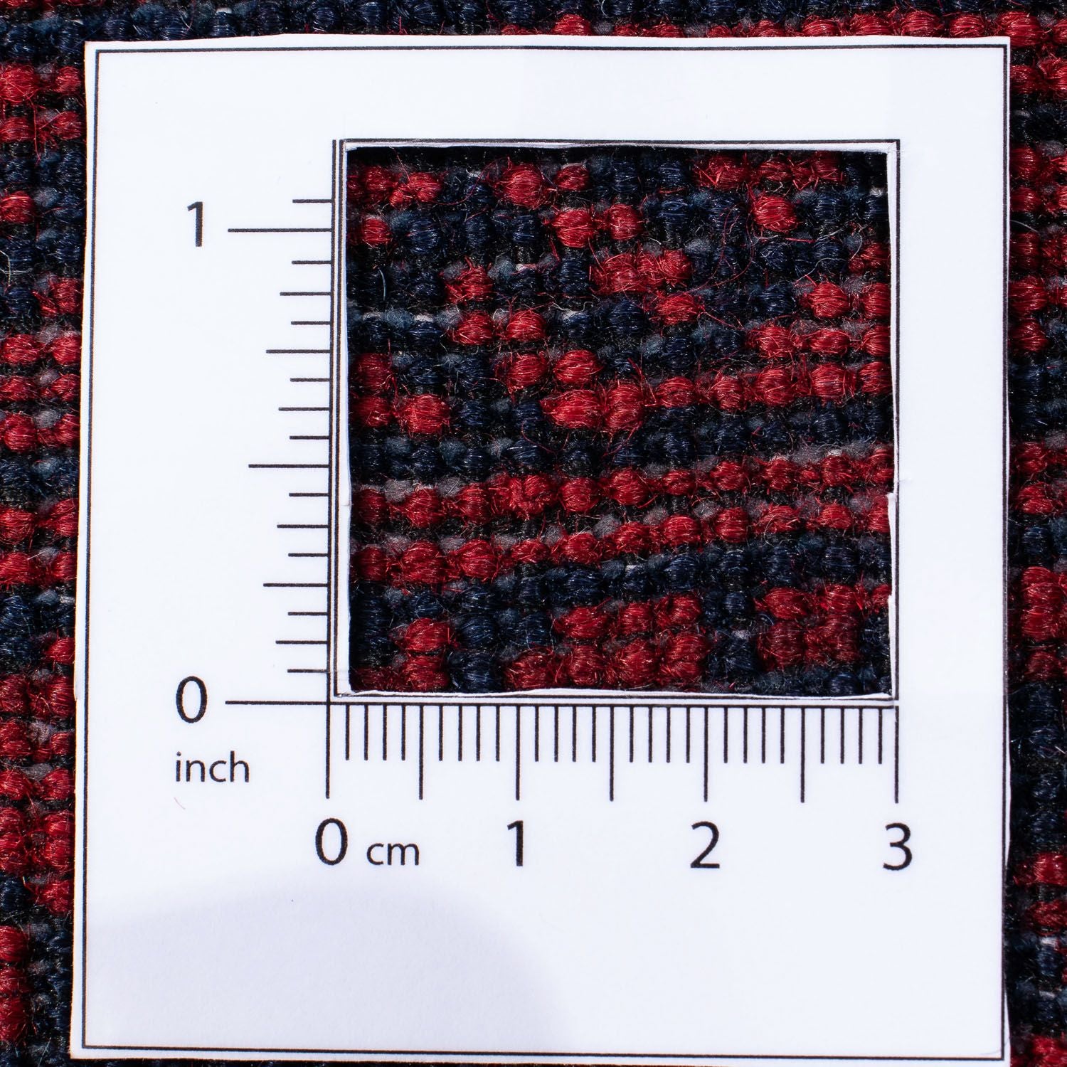 Alfombra Turkaman - 233 x 157 cm - rojo oscuro