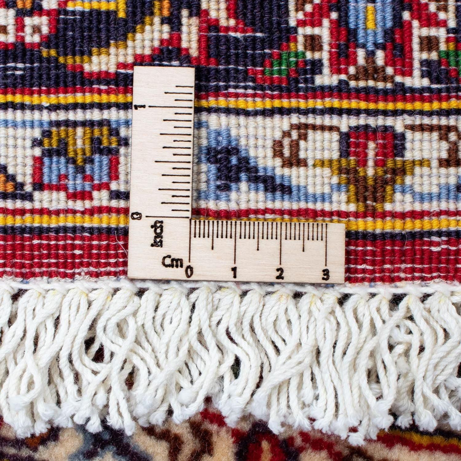 Alfombra persa - Keshan - 120 x 78 cm - rojo