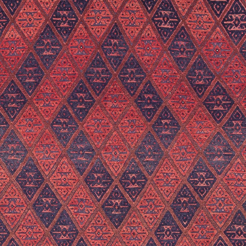 Alfombra Kelim - Oriental - 279 x 206 cm - rojo oscuro
