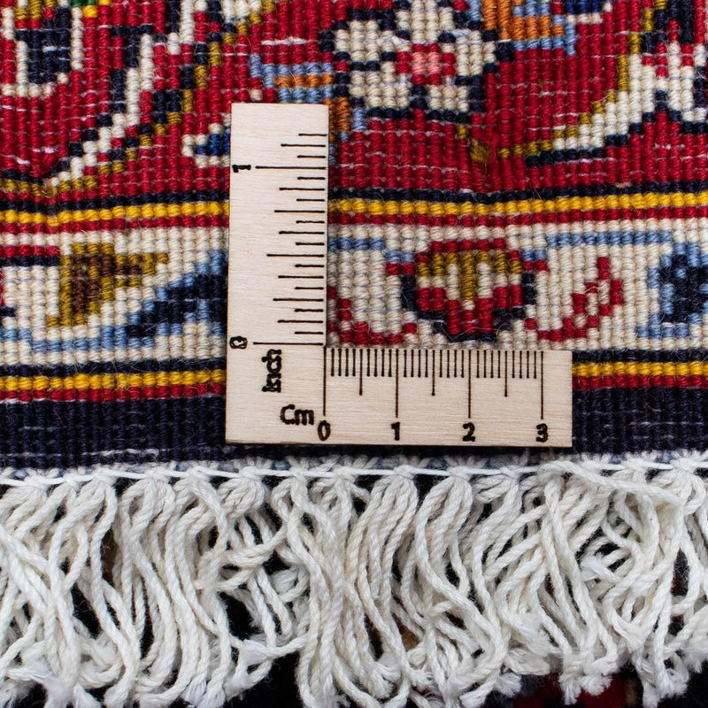 Alfombra persa - Keshan - 116 x 78 cm - azul oscuro