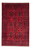Alfombra afgana - Kunduz - 196 x 130 cm - rojo