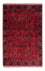 Alfombra afgana - Kunduz - 200 x 130 cm - rojo