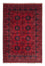 Alfombra afgana - Kunduz - 188 x 129 cm - rojo