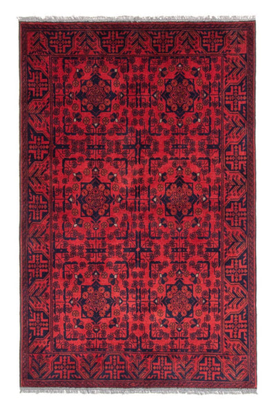 Khal Mohammadi Alfombra 126x186cm - Alfombra oriental - rojo