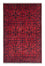 Alfombra afgana - Kunduz - 186 x 126 cm - rojo