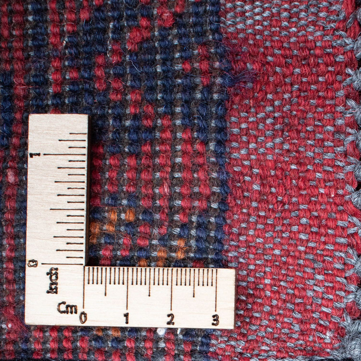 Alfombra de pasillo Alfombra afgana - Kunduz - 285 x 83 cm - rojo oscuro