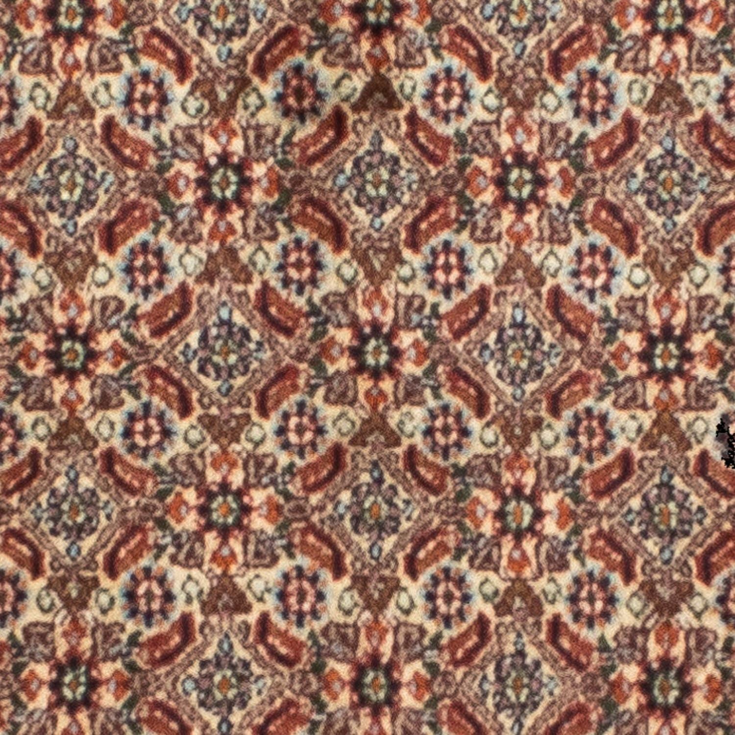 Alfombra de pasillo Alfombra persa - Clásica - 246 x 80 cm - beige