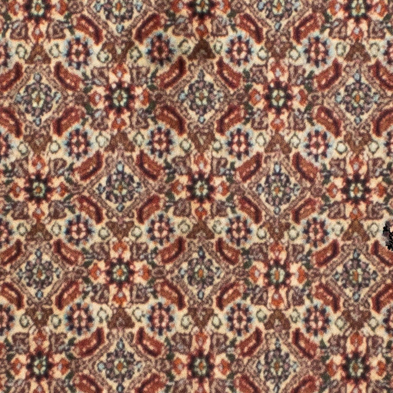 Alfombra de pasillo Alfombra persa - Clásica - 246 x 80 cm - beige