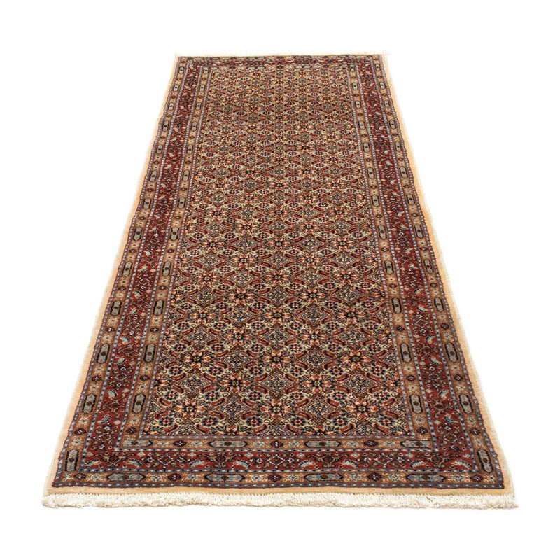 Alfombra de pasillo Alfombra persa - Clásica - 246 x 80 cm - beige