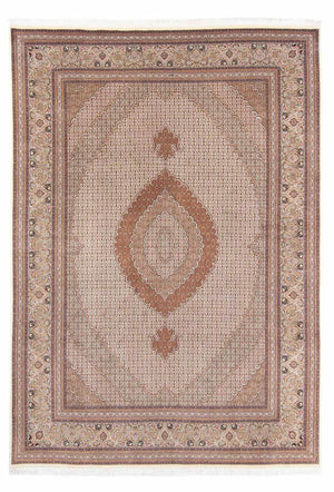 Alfombra persa - Tabriz - 363 x 250 cm - marrón claro
