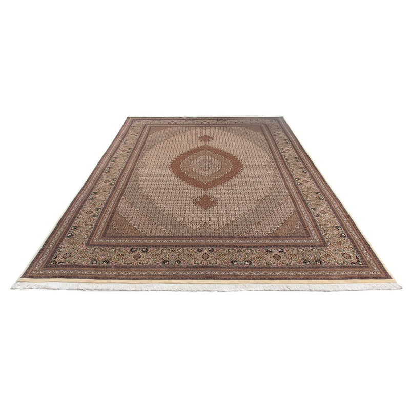 Alfombra persa - Tabriz - 363 x 250 cm - marrón claro