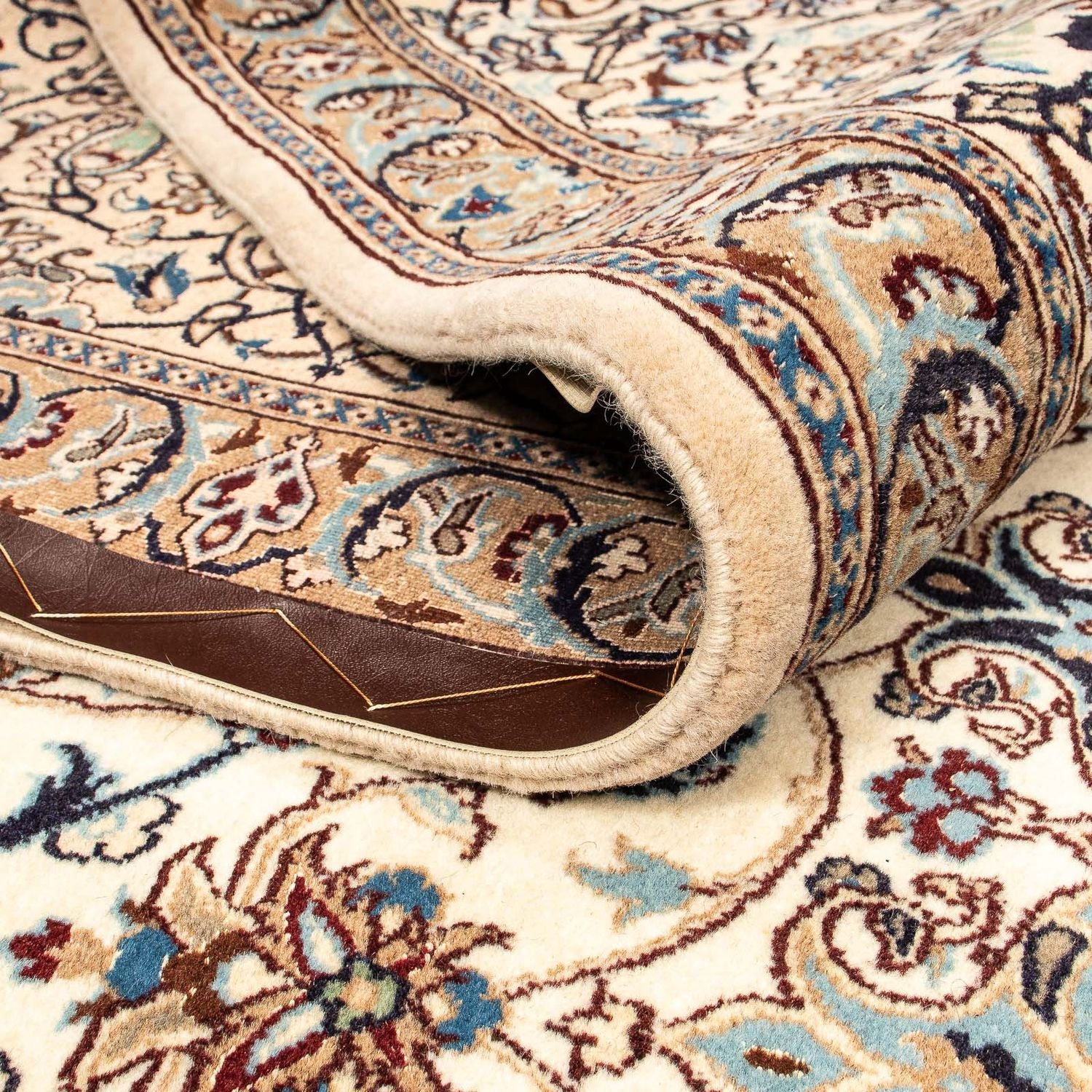 Alfombra Persa - Nain - Real - 404 x 293 cm - beige