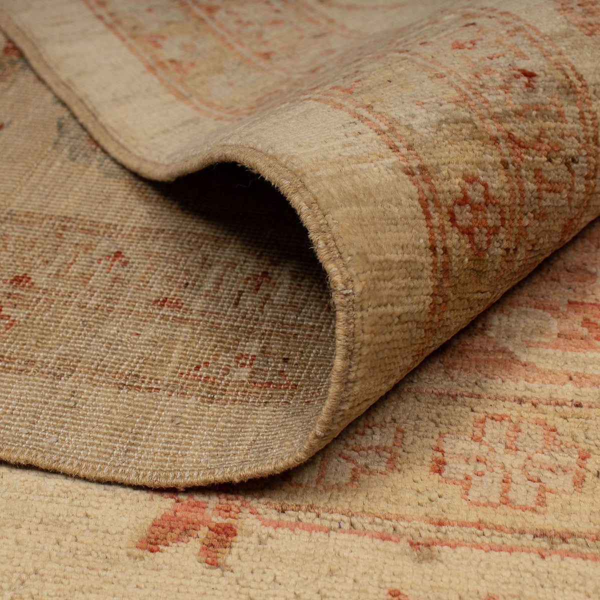 Alfombra Ziegler - 308 x 252 cm - marrón claro