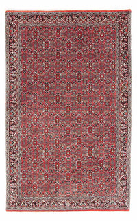 Alfombra persa - Bidjar - 174 x 111 cm - rojo