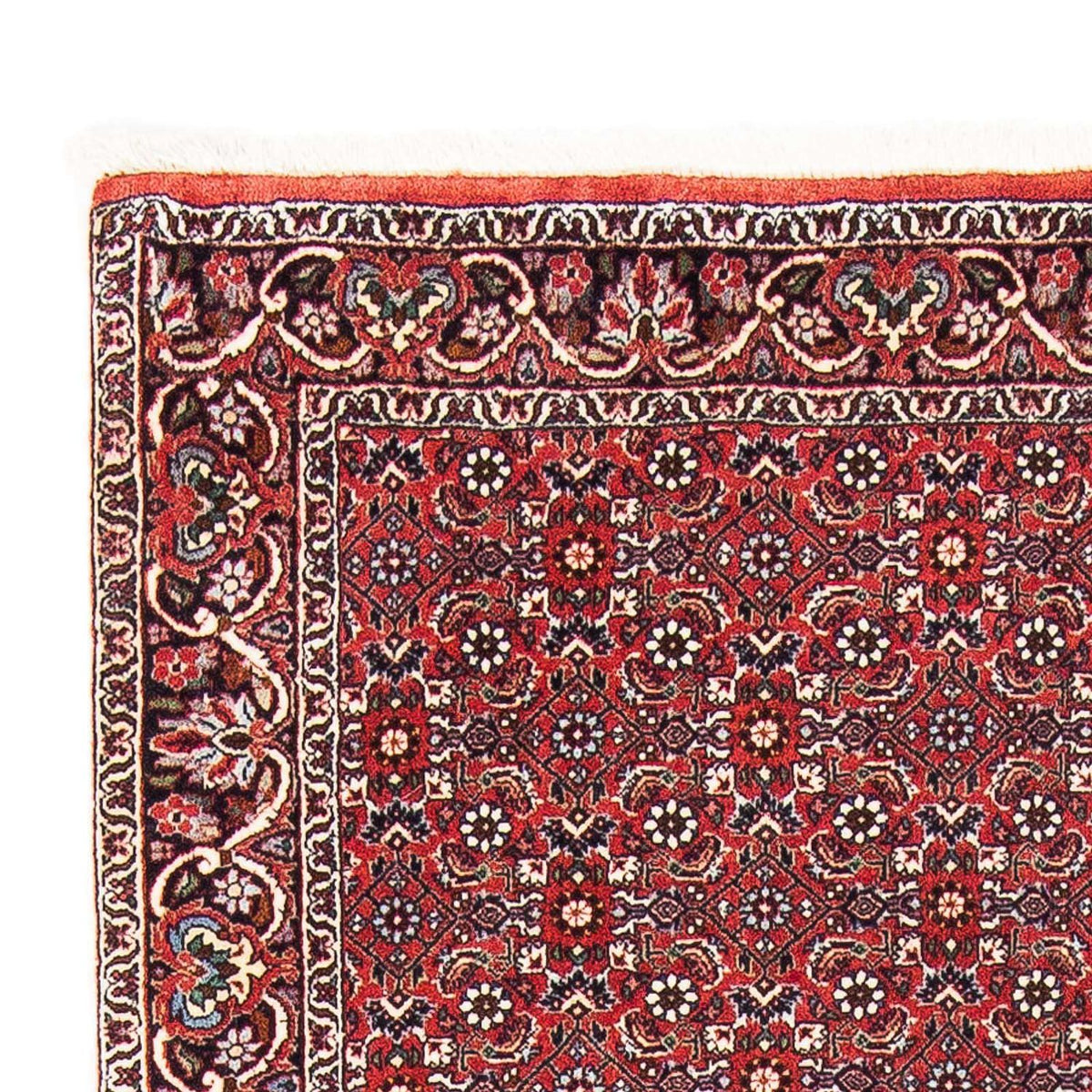 Alfombra persa - Bidjar - 174 x 111 cm - rojo
