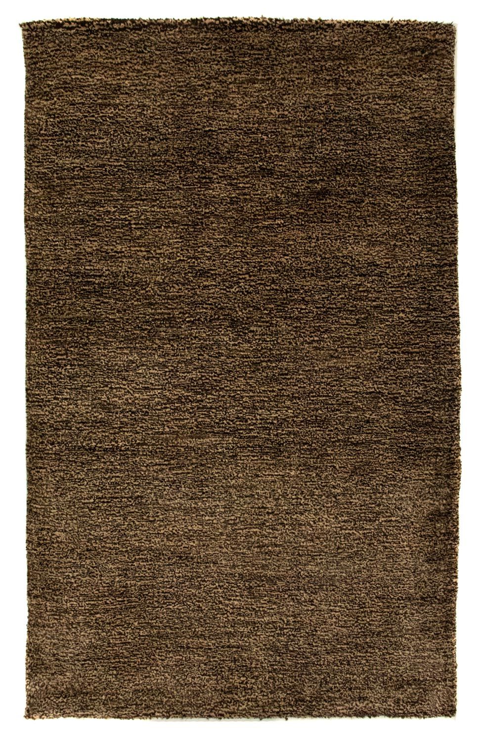 Alfombra Gabbeh - Indus - 100 x 62 cm - marrón oscuro