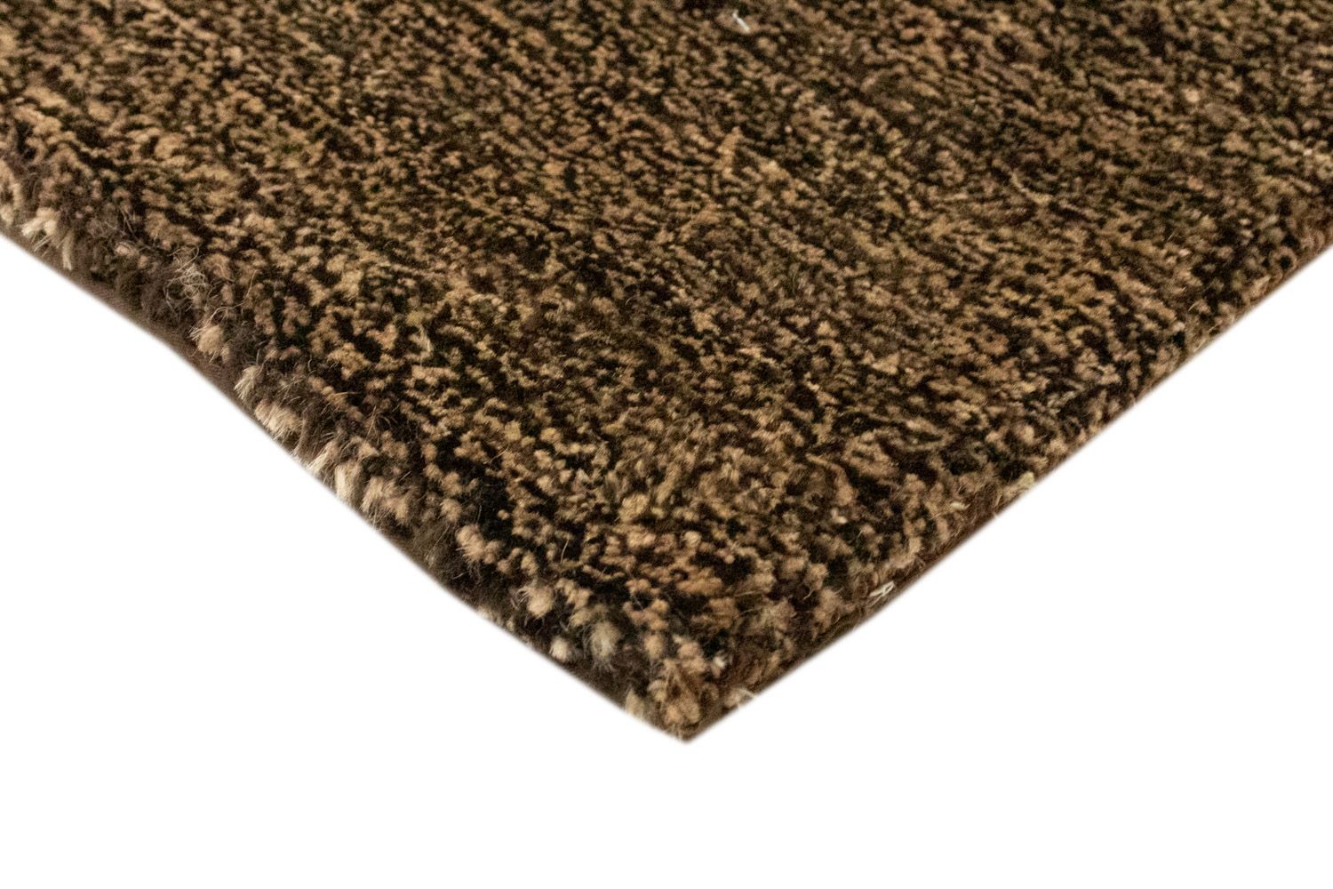 Alfombra Gabbeh - Indus - 100 x 62 cm - marrón oscuro
