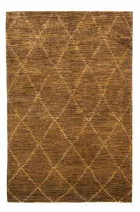 Alfombra Gabbeh - Indus - 205 x 137 cm - marrón