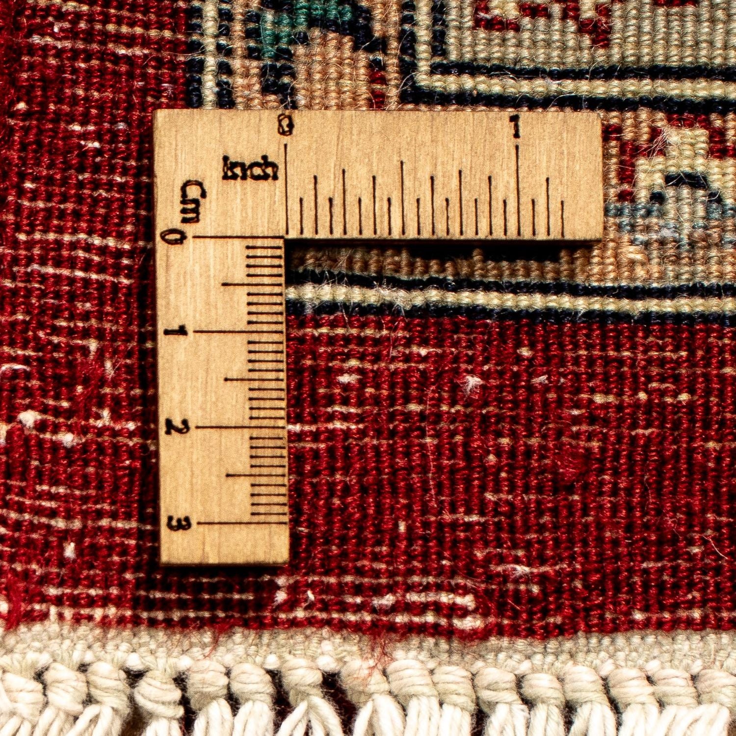 Alfombra Ziegler - 366 x 277 cm - rojo oscuro